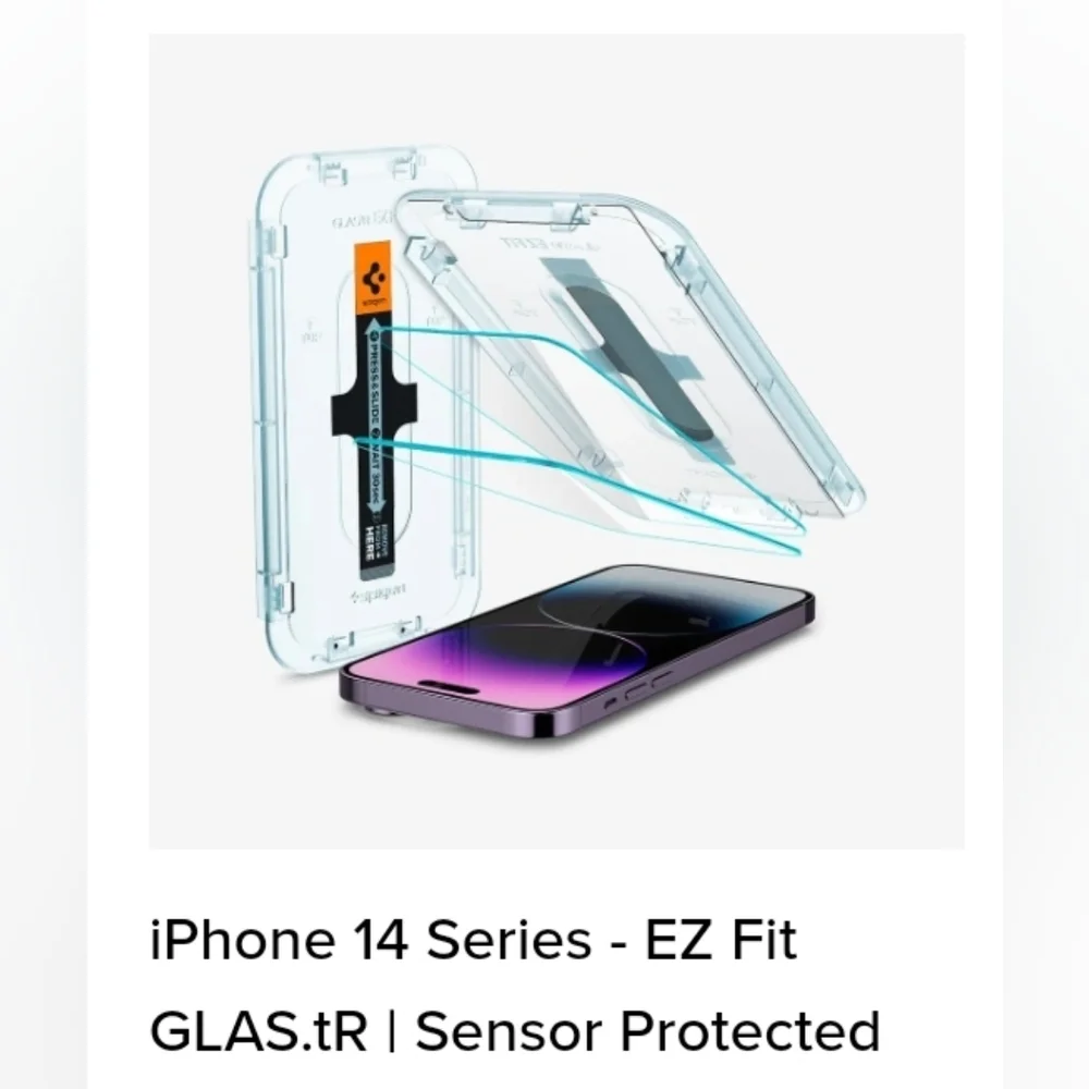 Spigen Glas.tR EZ Fit IPhone Screen Protector